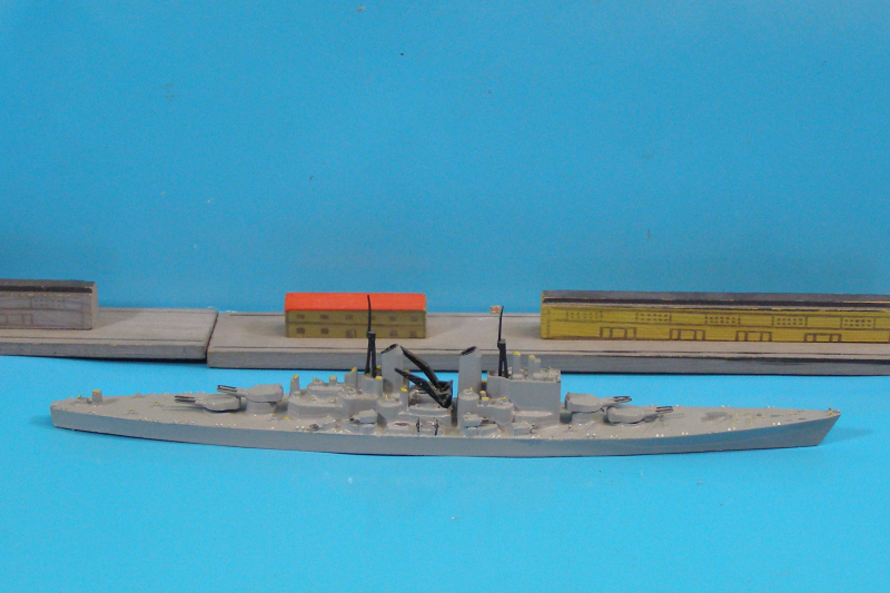 Battleship "Vanguard" improved (1 p.) GB 1946 Tri-ang M 741